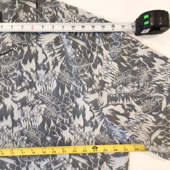 NAT NAST Silk Tropical Aloha Short Sleeve Button Up Shirt Men's size XL - Picture 5 of 6